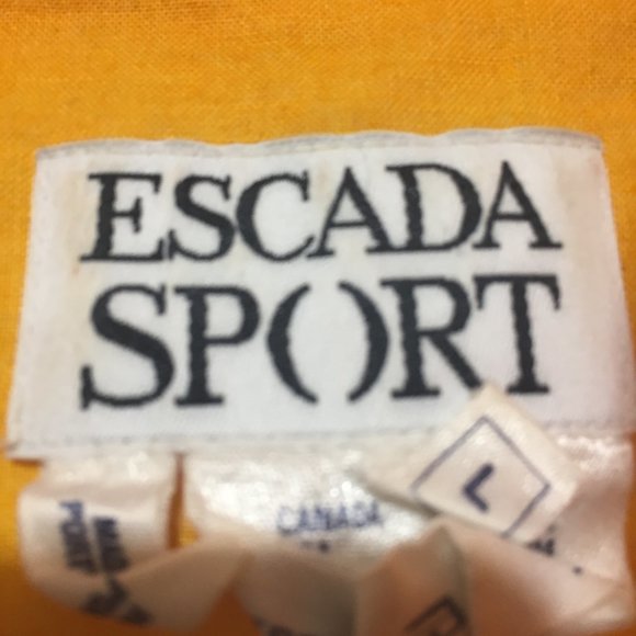 VINTAGE ESCADA SPORT BLOUSES SIZE L - Picture 3 of 6